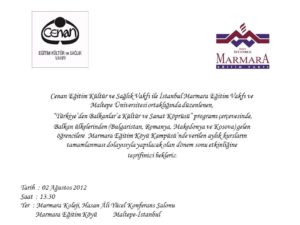 Balkan davetiye 2012